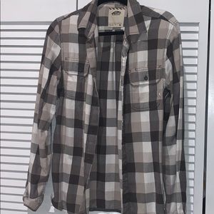 Grey Vans Button Down
